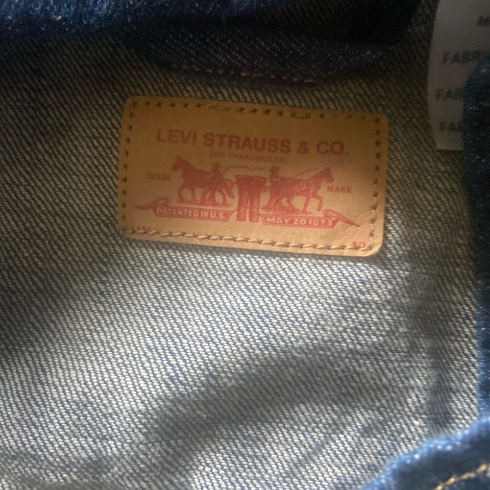 Levi's Blue Denim Jacket - Picture 3 of 5